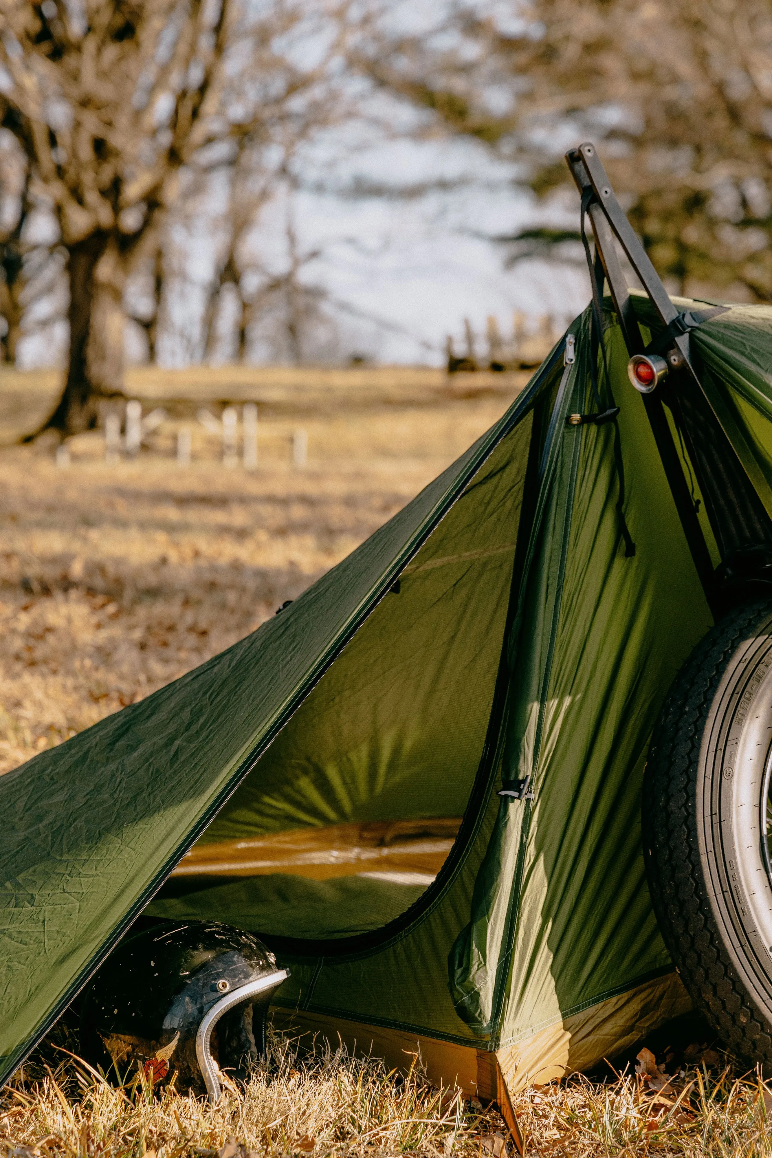 Nomad 4 Motorcycle Tent