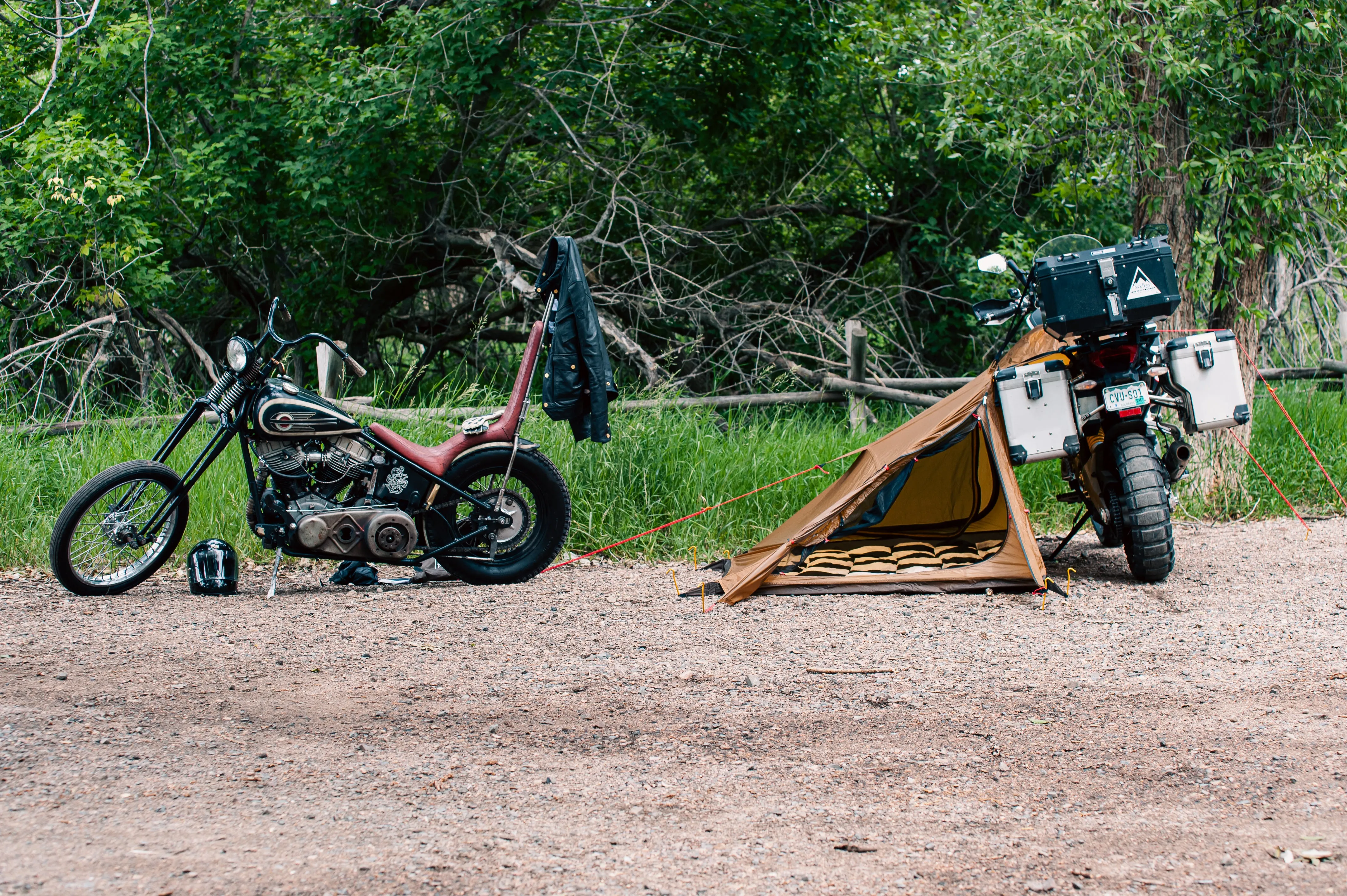 Nomad 4 Motorcycle Tent