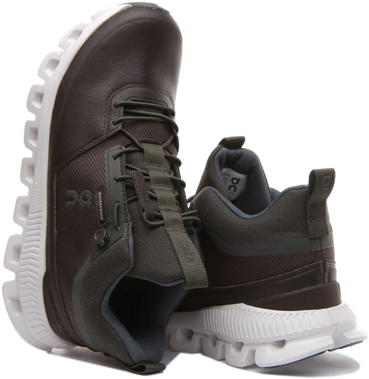 On Running Cloud Hi In Brown For Womens