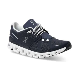 On Running Men's Cloud 5 Sneaker - Midnight/White