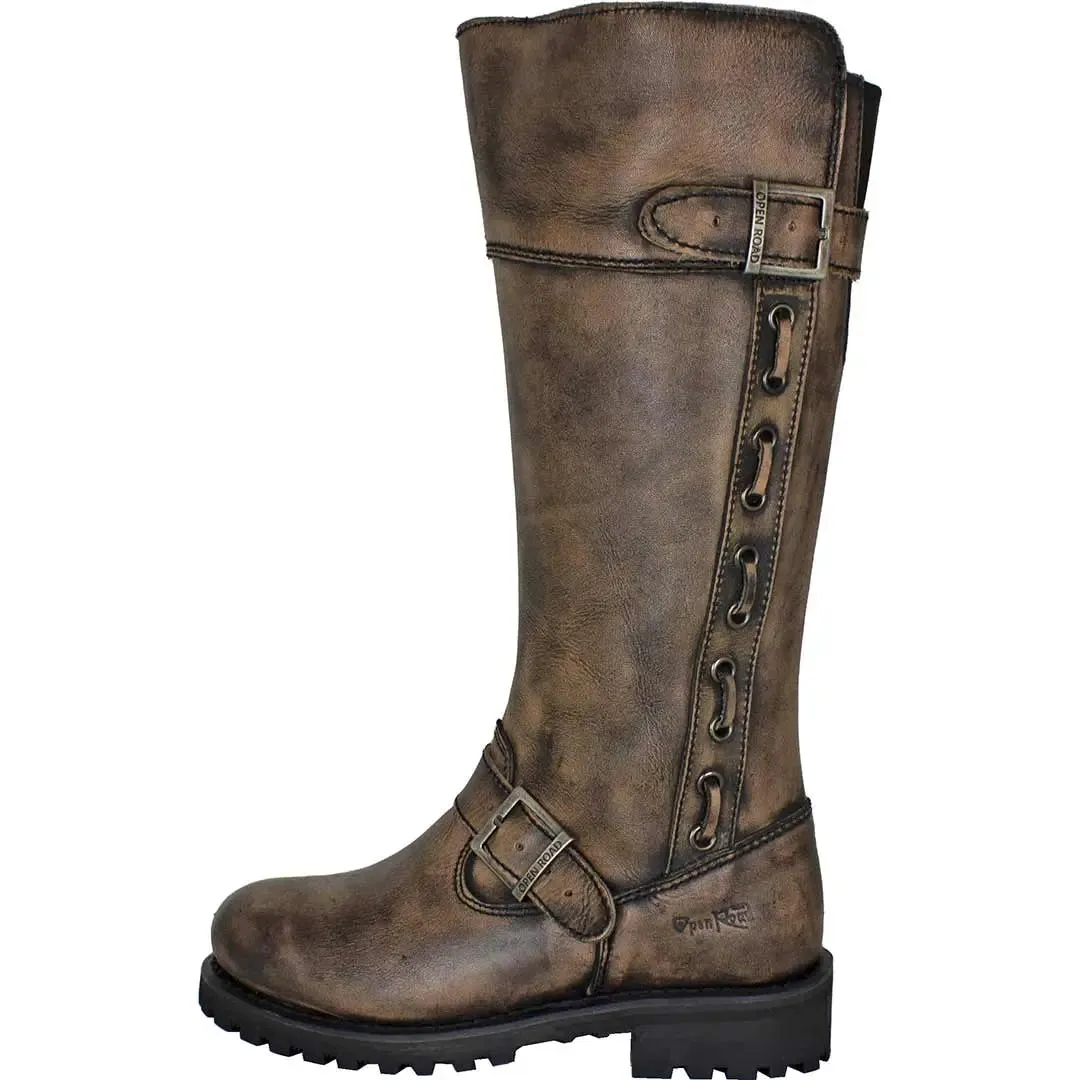 Open Road Women's Tall Motorcycle Boots