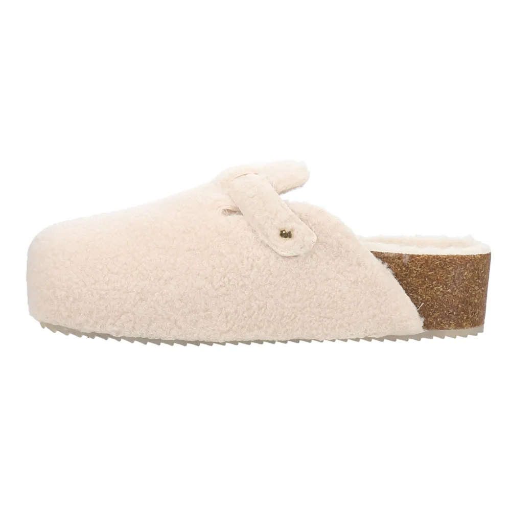 Qwest Shearling Mule Clogs