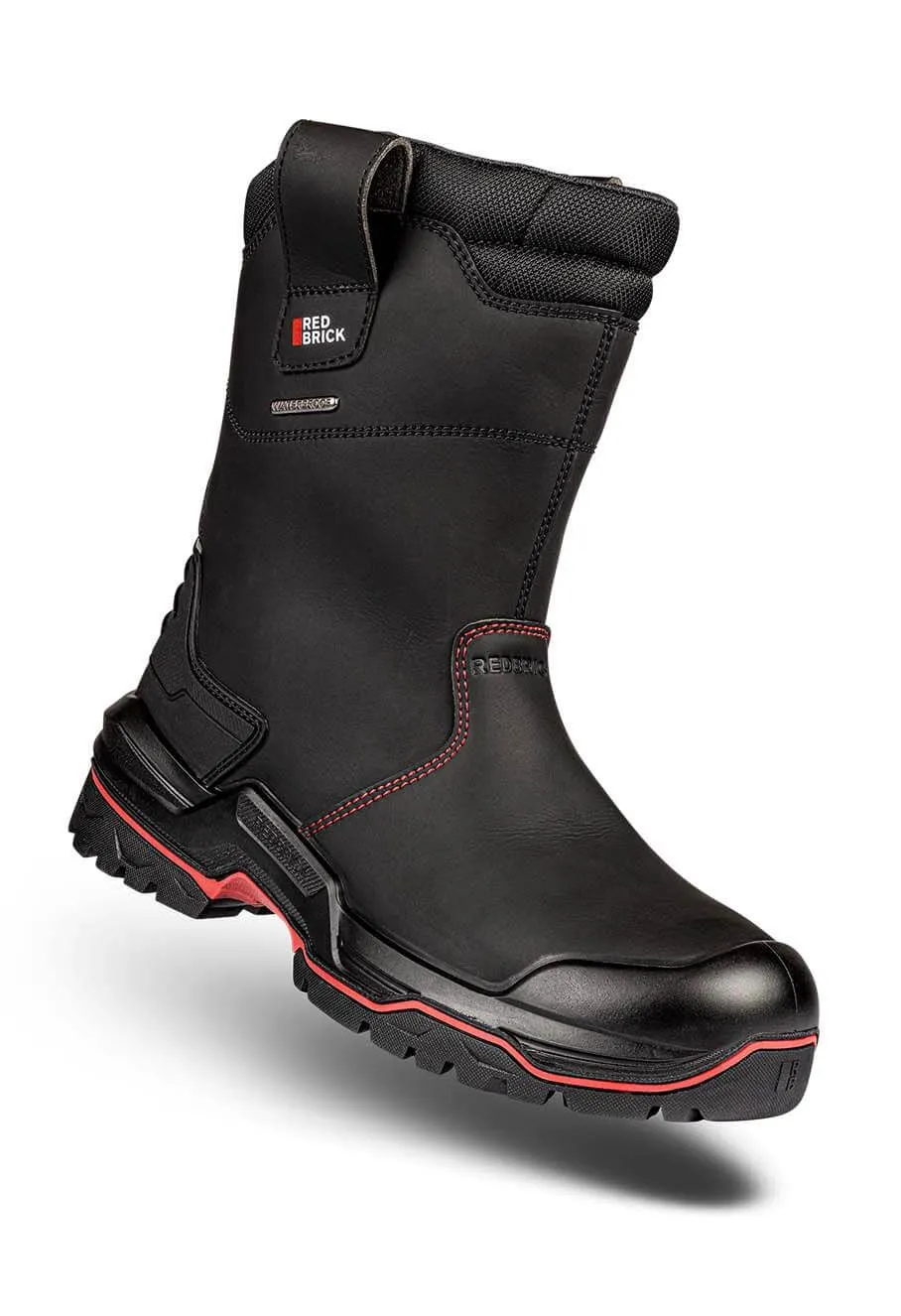 Redbrick&#x20;Safety&#x20;Boots&#x20;Pulse&#x20;Black&#x20;S7S