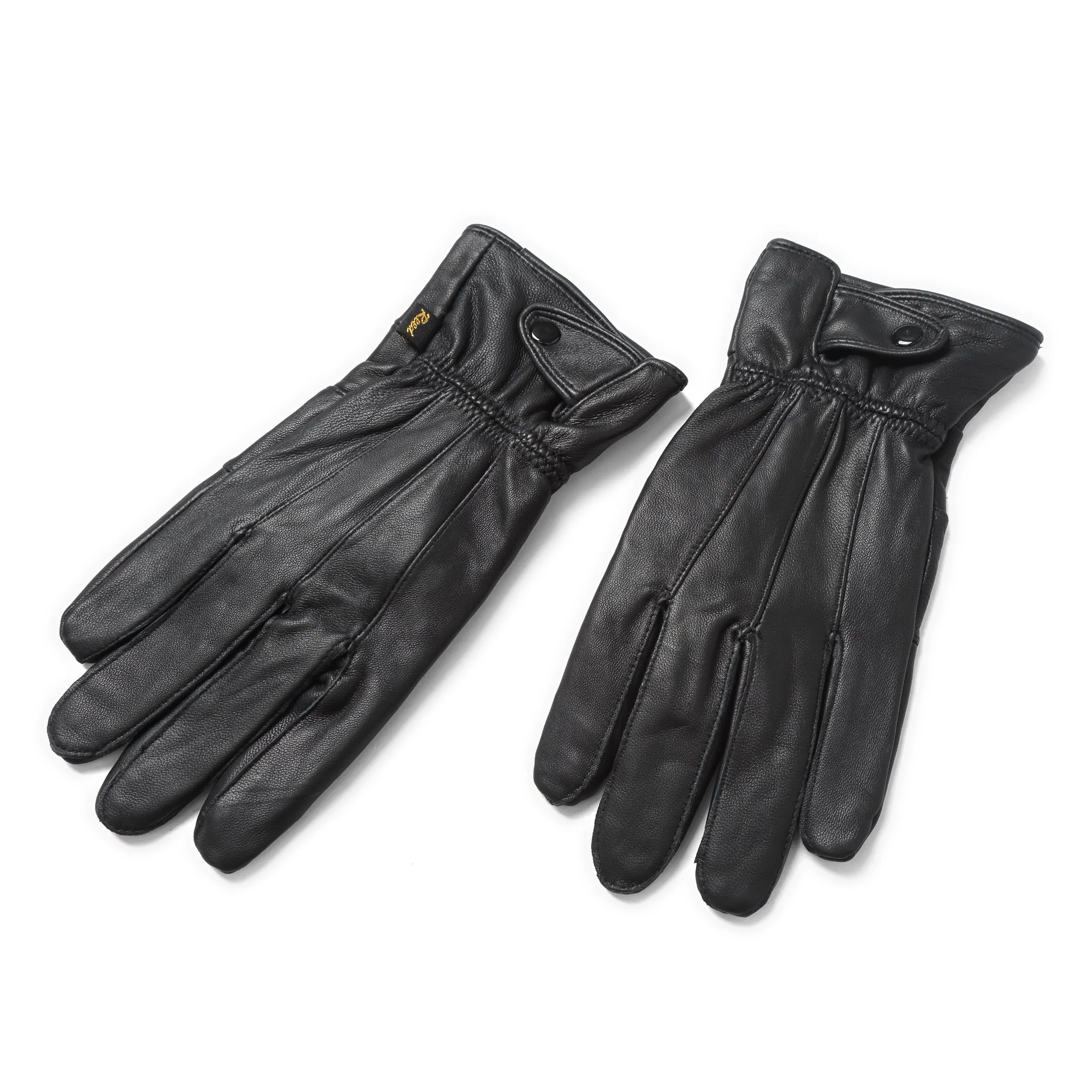 Reed Men's Genuine Leather Warm Lined Driving Gloves - Touchscreen Texting Compatible - Imported