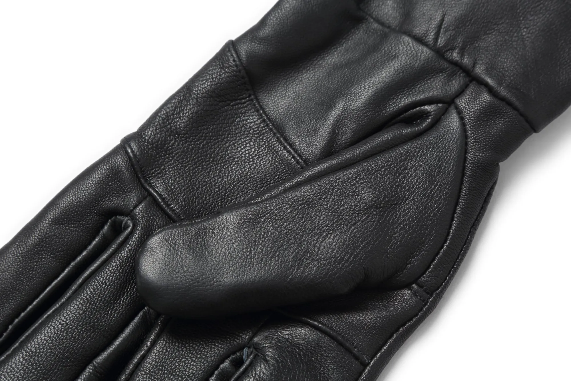 Reed Men's Genuine Leather Warm Lined Driving Gloves - Touchscreen Texting Compatible - Imported