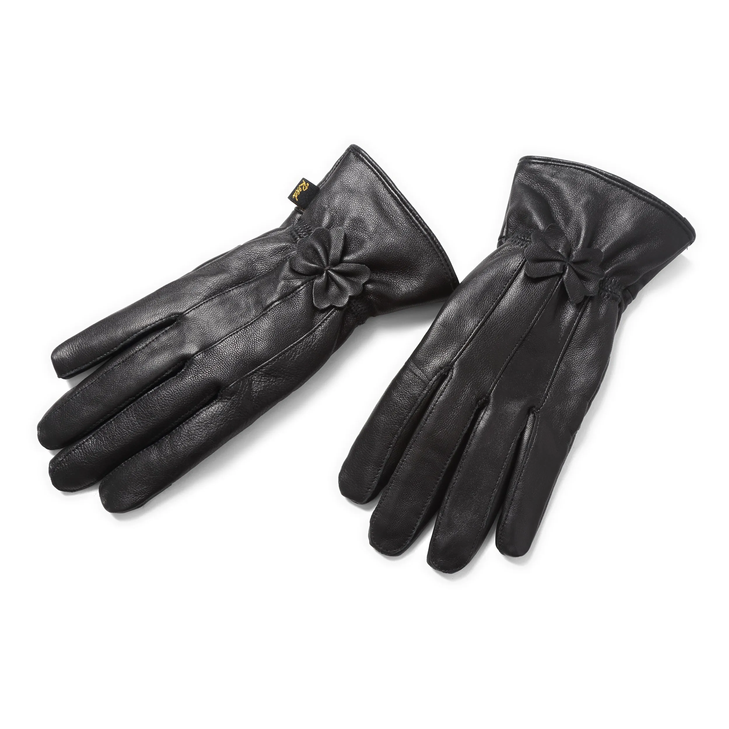 Reed Women's Genuine Leather Warm Lined Driving Gloves - Imported