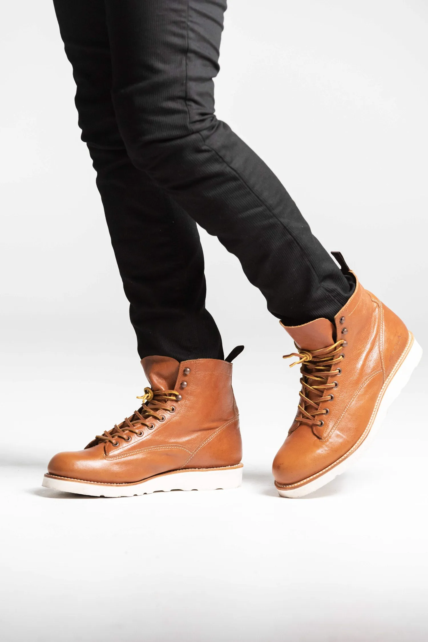 Risco - Tan Leather Boots