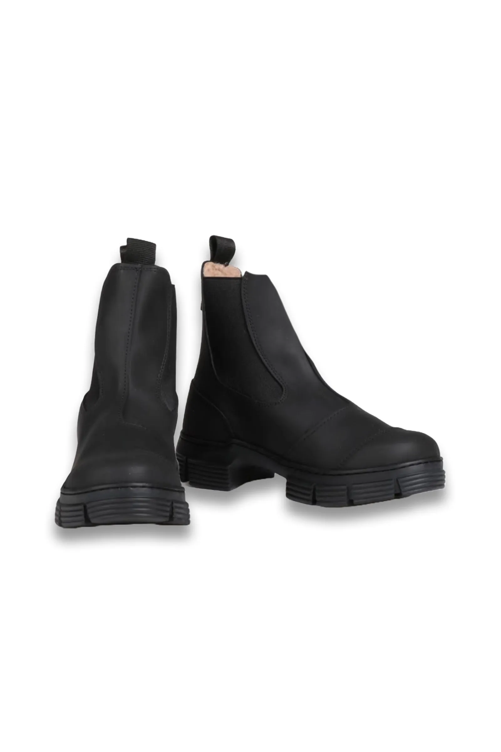 Rubber Chelsea Boots