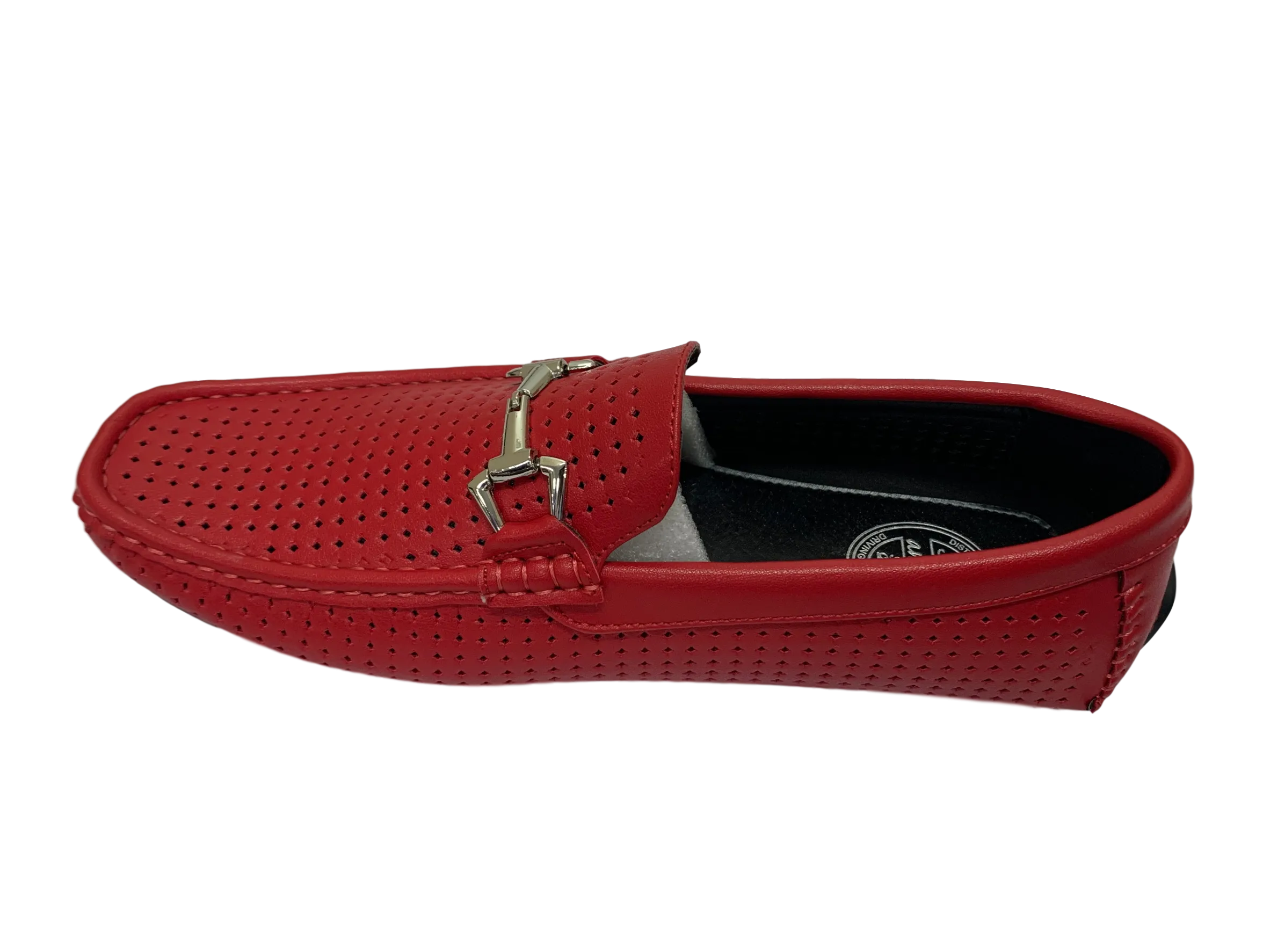 Sagan Red Loafer By Amali