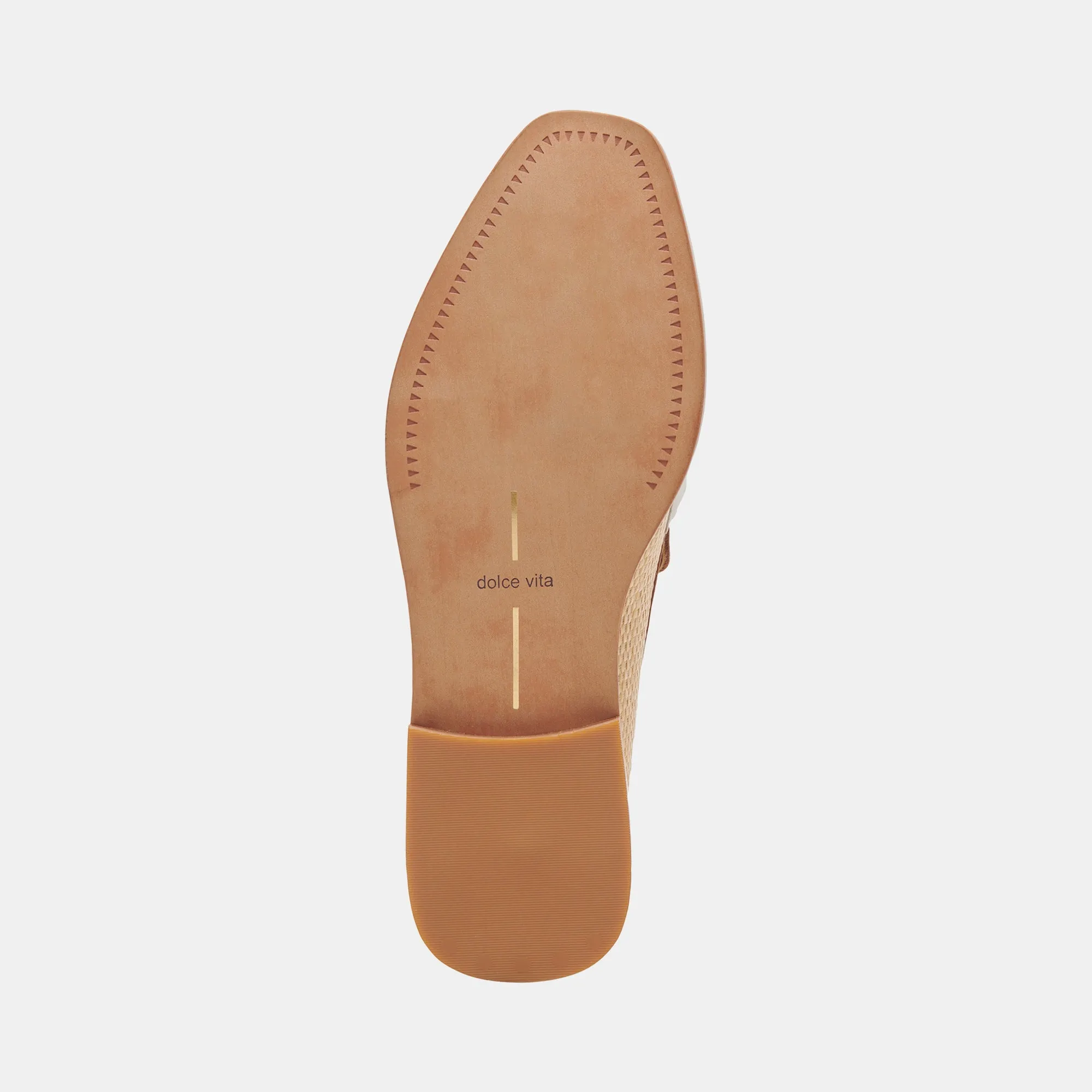 SARARA FLATS HONEY RAFFIA