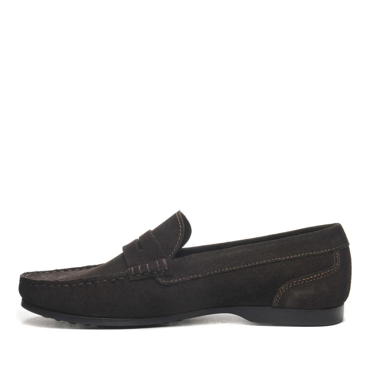 Sebago - Byron Suede Loafer - Dark Brown