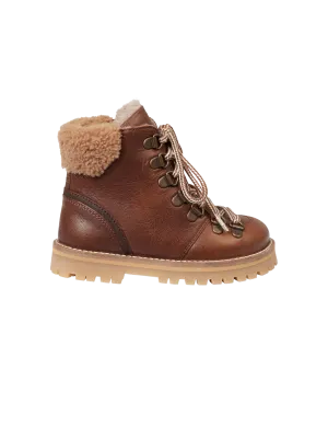 Shearling Winter Boot - Hazelnut