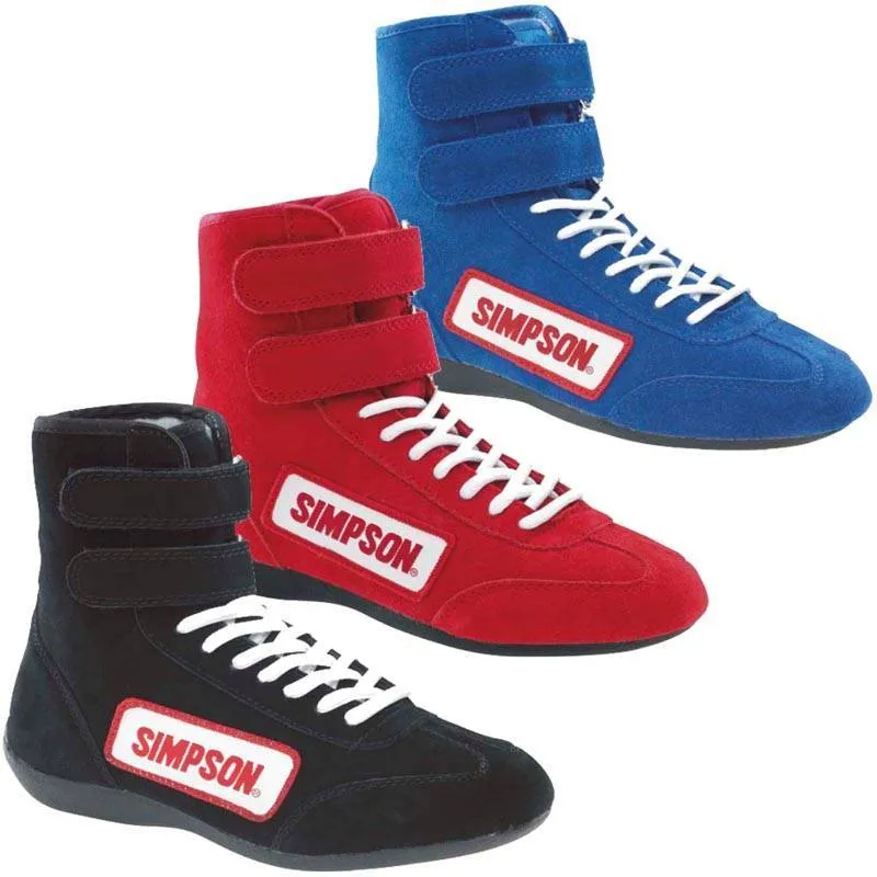 Simpson Hightop Shoe - Blue