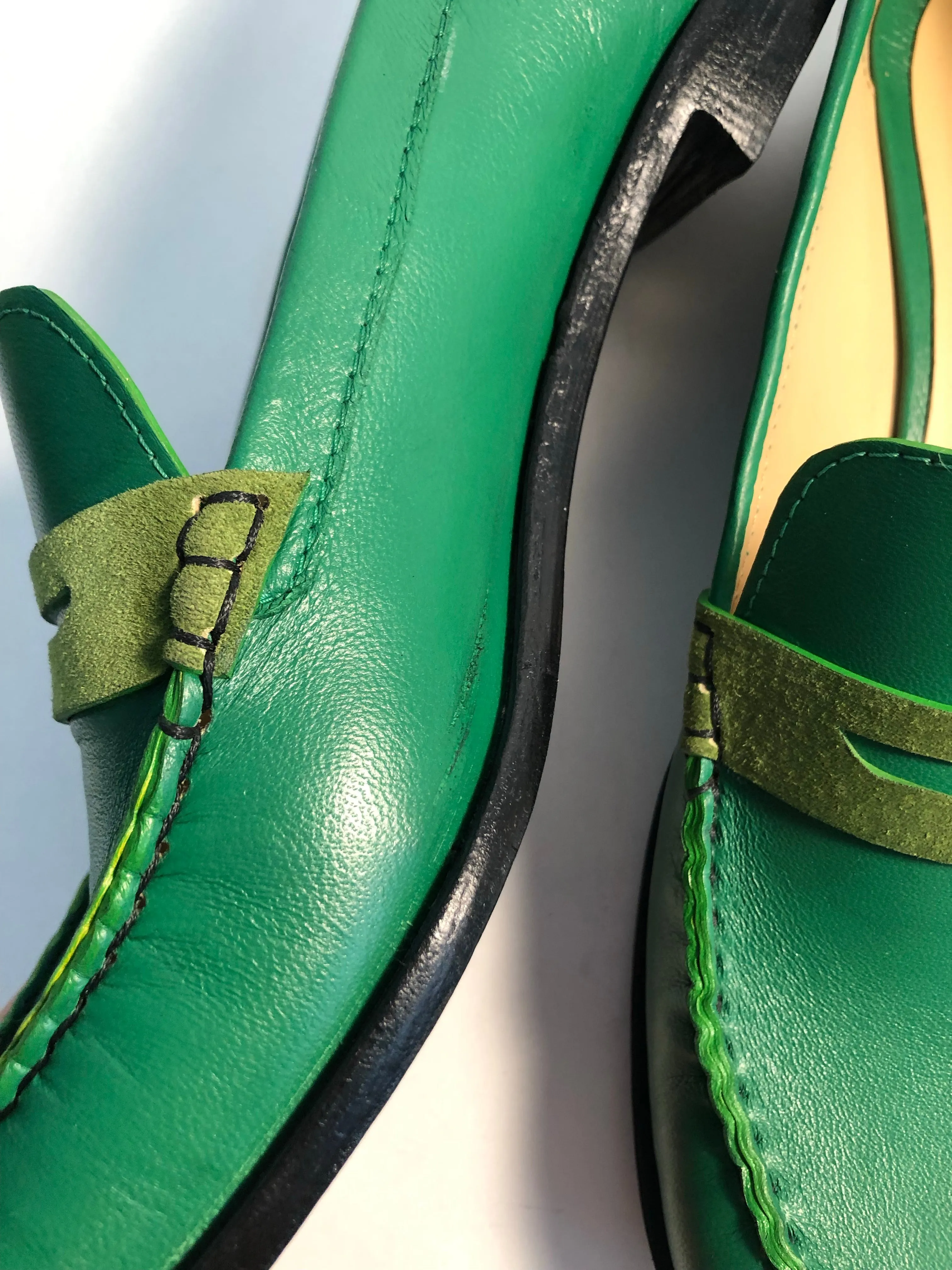 Size 10 - Kelly Green Penny Loafer