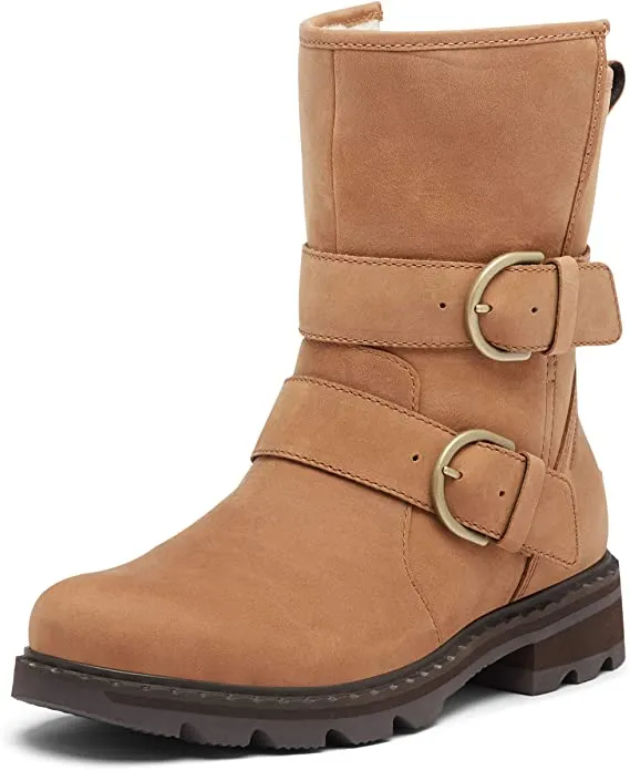 Sorel Women's Lennox Moto Cozy Boots - Velvet Tan