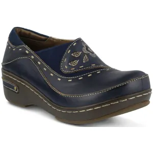 Spring Step Burbank Navy Leather (Women's)