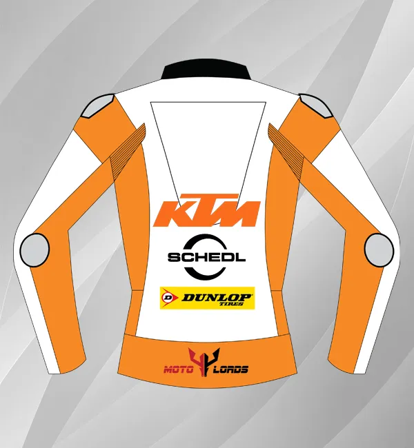 Stefan Nebel KTM Leather Motorcycle Racing Jacket