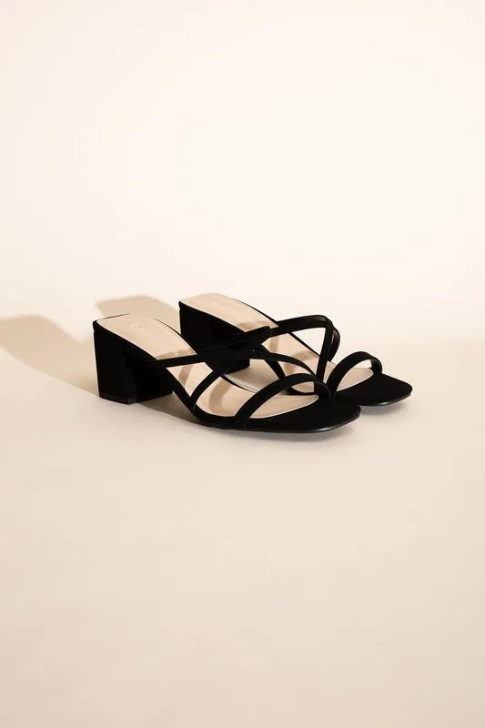 Strappy Mule Sandal