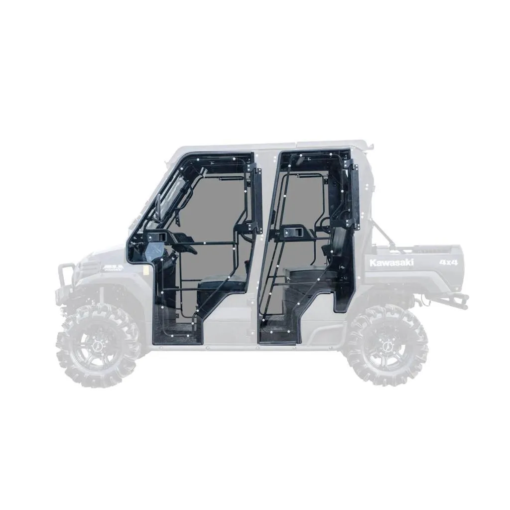 SuperATV Kawasaki Mule Pro Cab Enclosure Doors