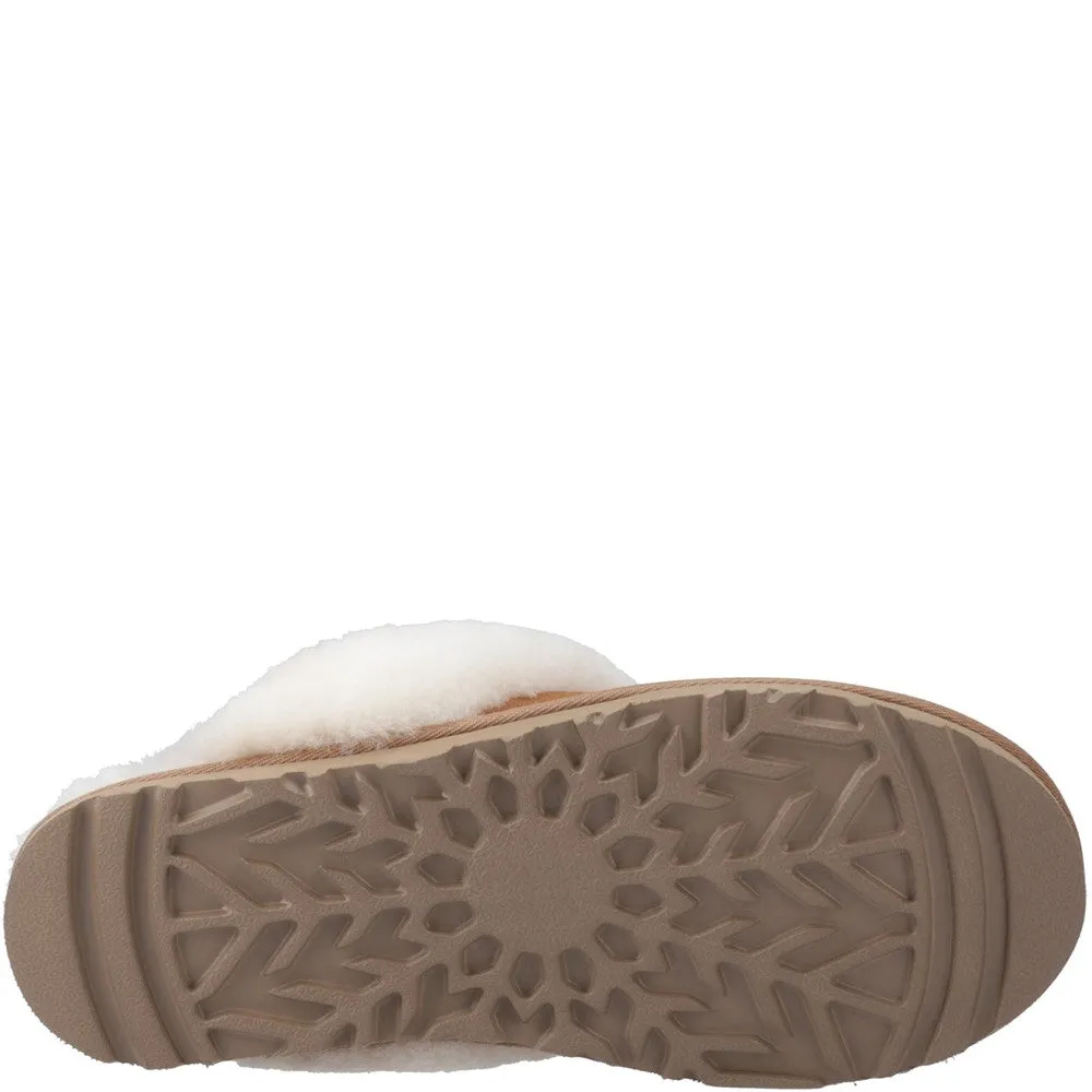 Tan Samantha Mule Slippers