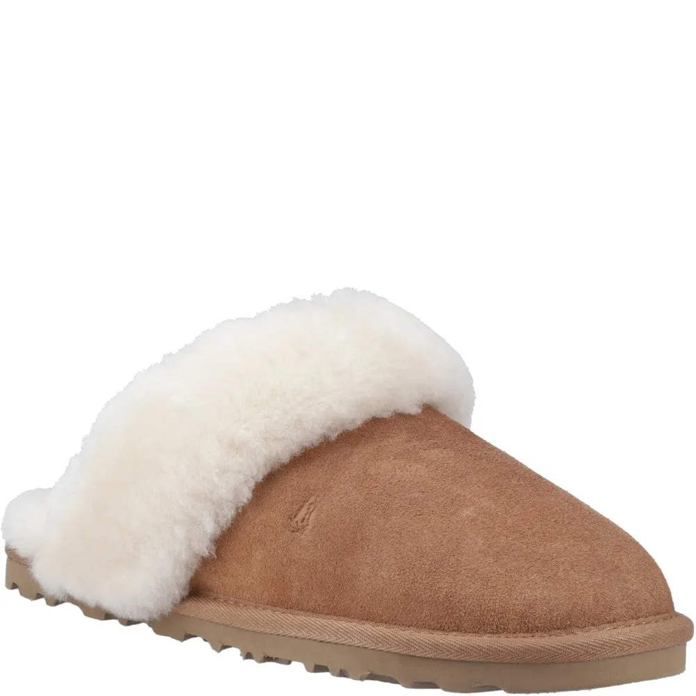 Tan Samantha Mule Slippers