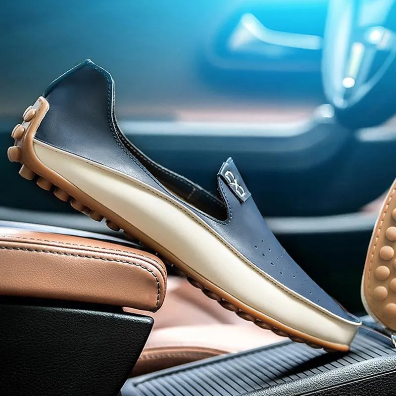 The Driving Leather Loafers  Casual Shoes