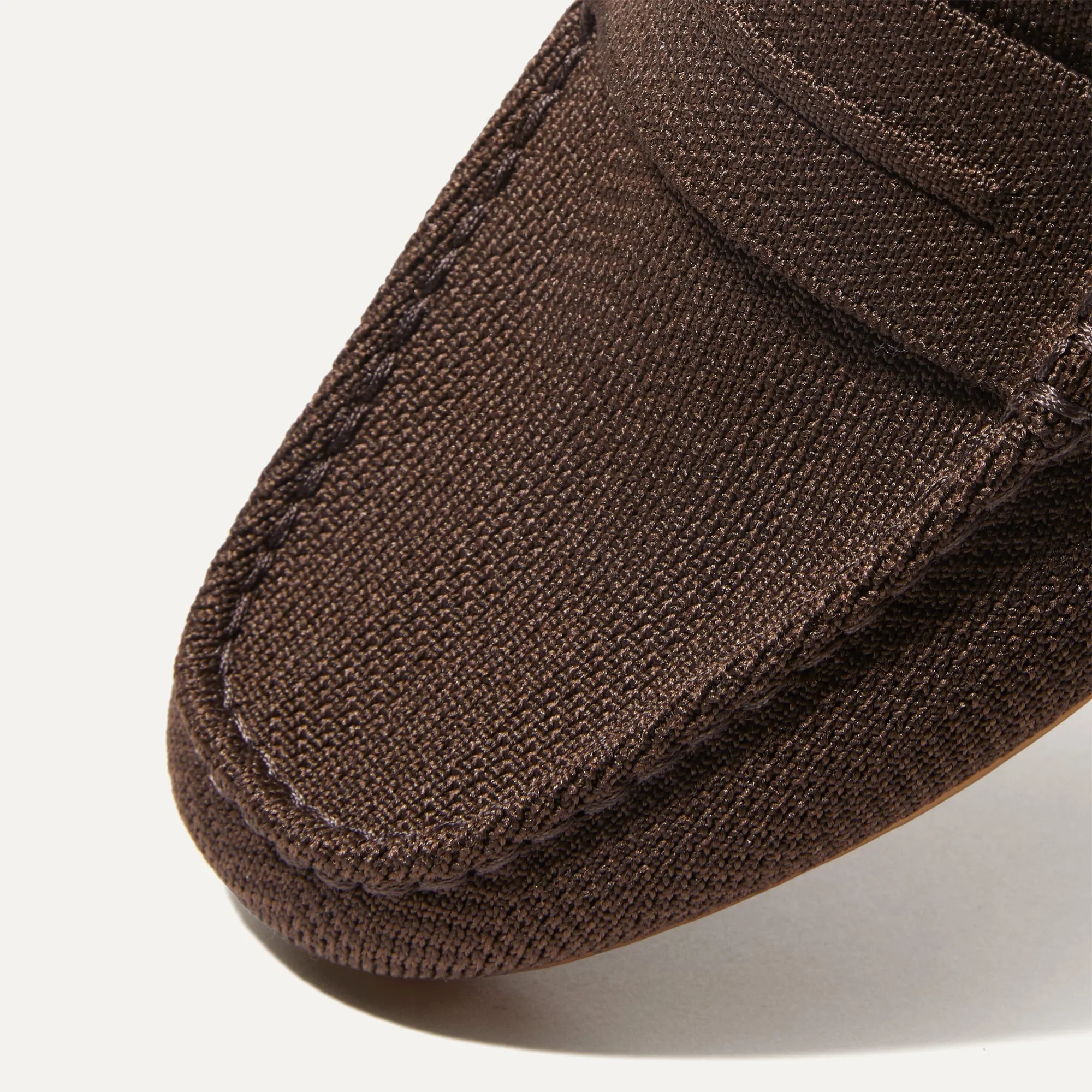 The Driving Loafer - Brown Herringbone