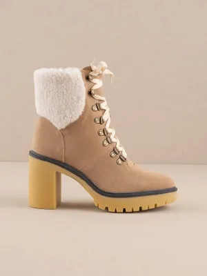 The Madilyn - Platform Shearling Boots