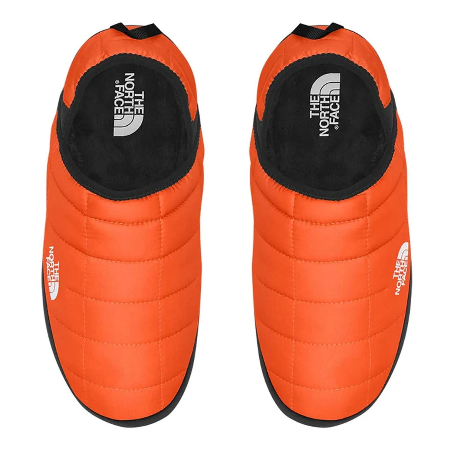 The North Face Men's ThermoBall Traction Mule V Bootie TNF Orange/TNF White