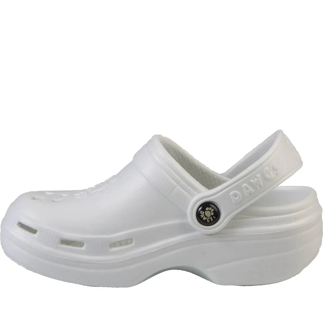 Toddlers' Beach Dawgs Clogs - White