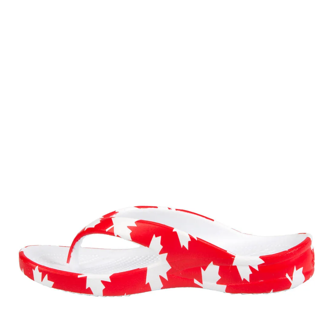 Toddlers' Flip Flops - Canada (Red/White)