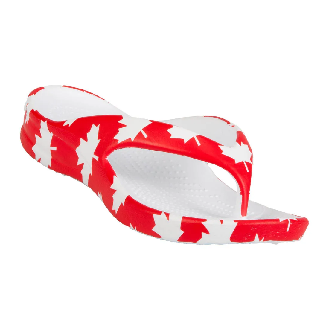 Toddlers' Flip Flops - Canada (Red/White)