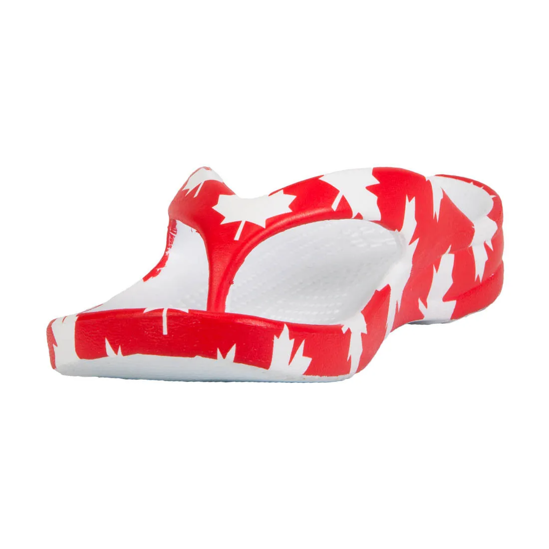 Toddlers' Flip Flops - Canada (Red/White)