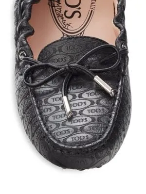 Tod's
 Heaven Logo Leather Driving Shoe