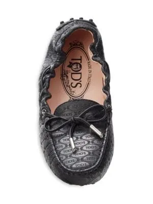 Tod's
 Heaven Logo Leather Driving Shoe