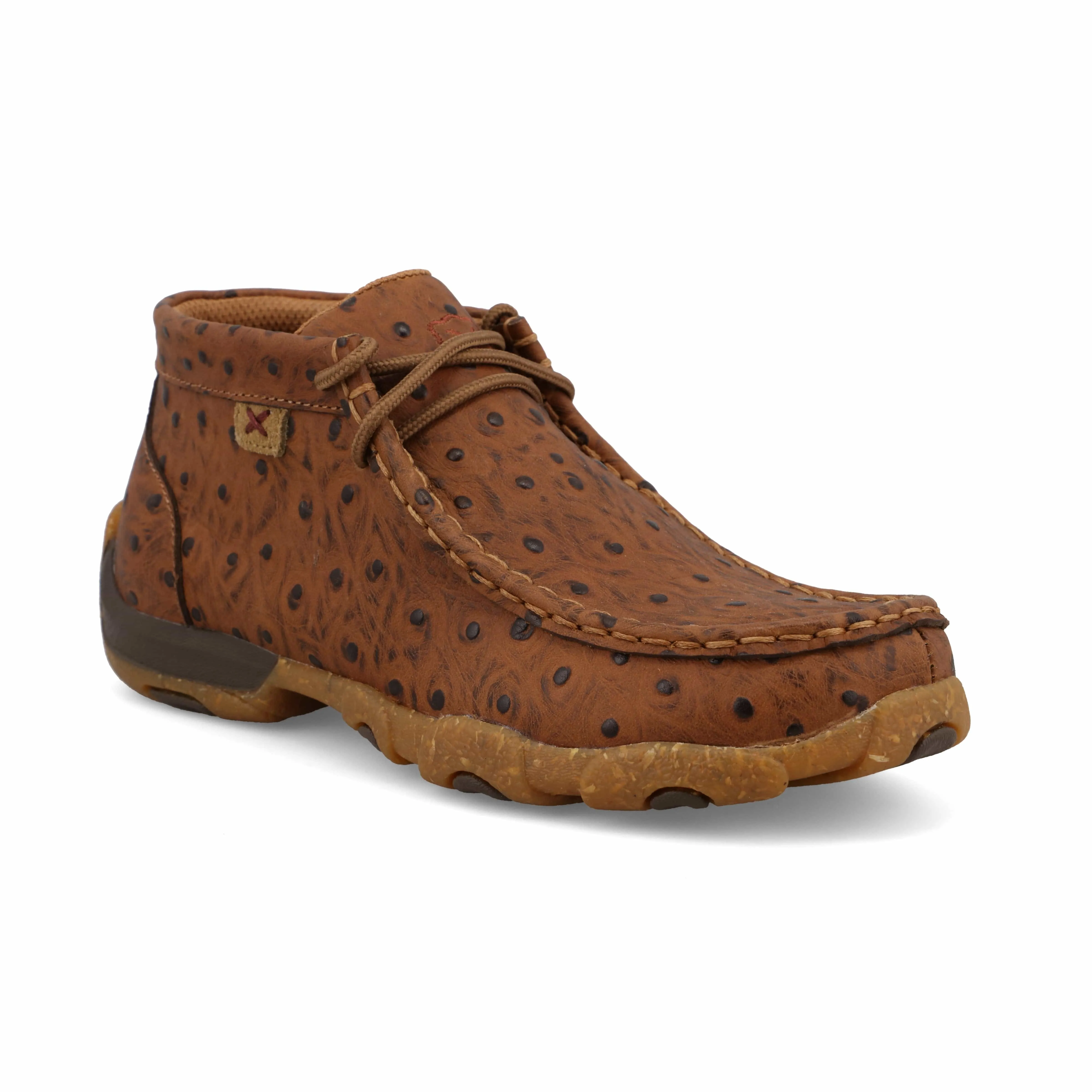 Twisted X Kids Cognac Chukka Driving Moc Shoe YDM0052