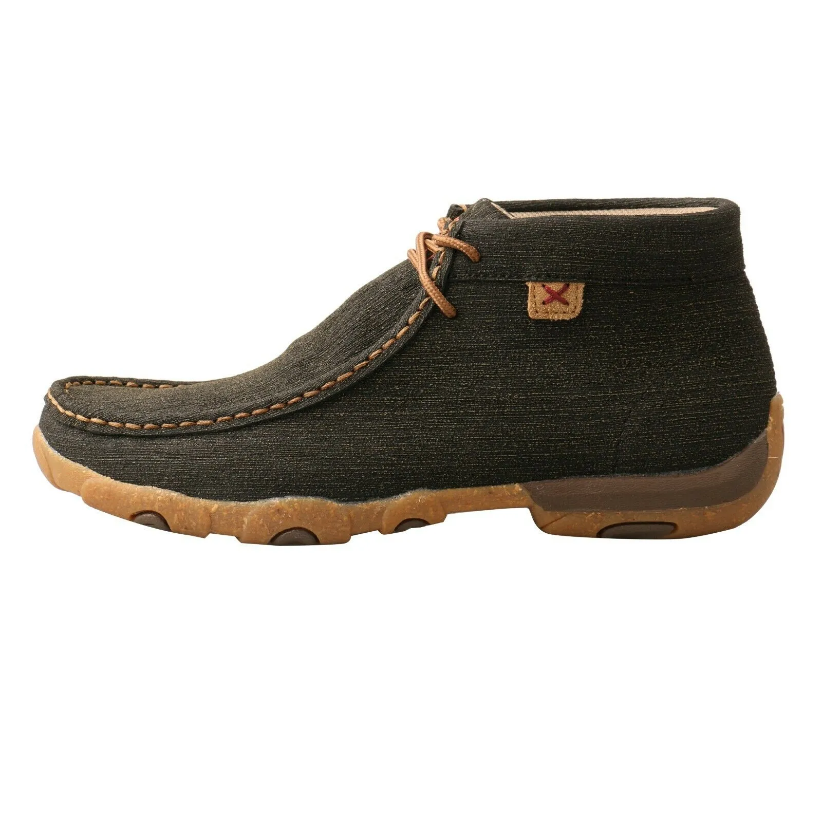 Twisted X Ladies Chukka Charcoal Driving Mocs WDM0144