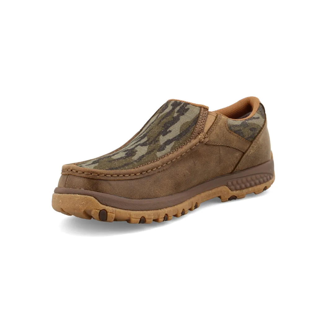 Twisted X Slip-On Driving Moc Mossy Oak Men's