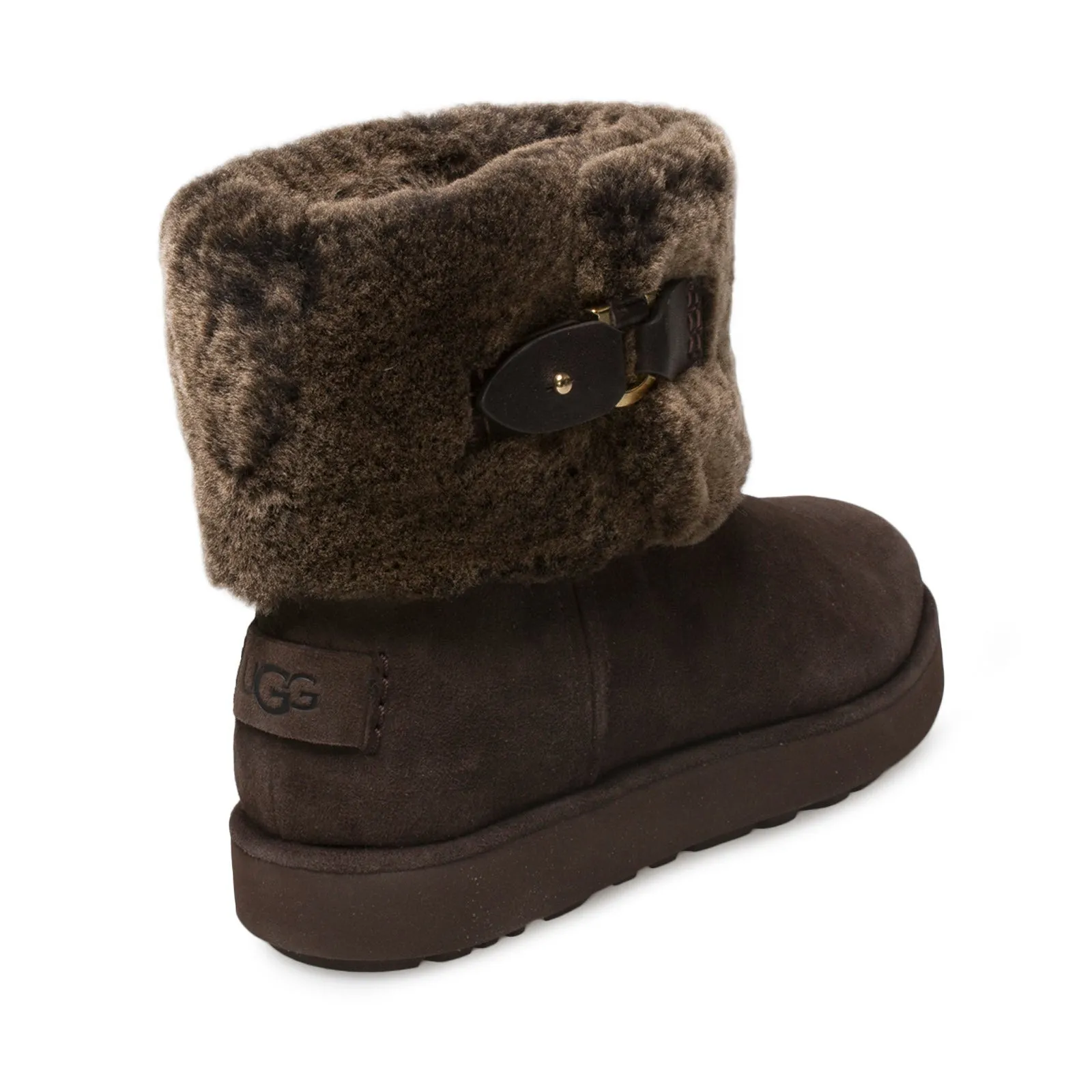 UGG Berge Mini Dark Roast Boots - Women's