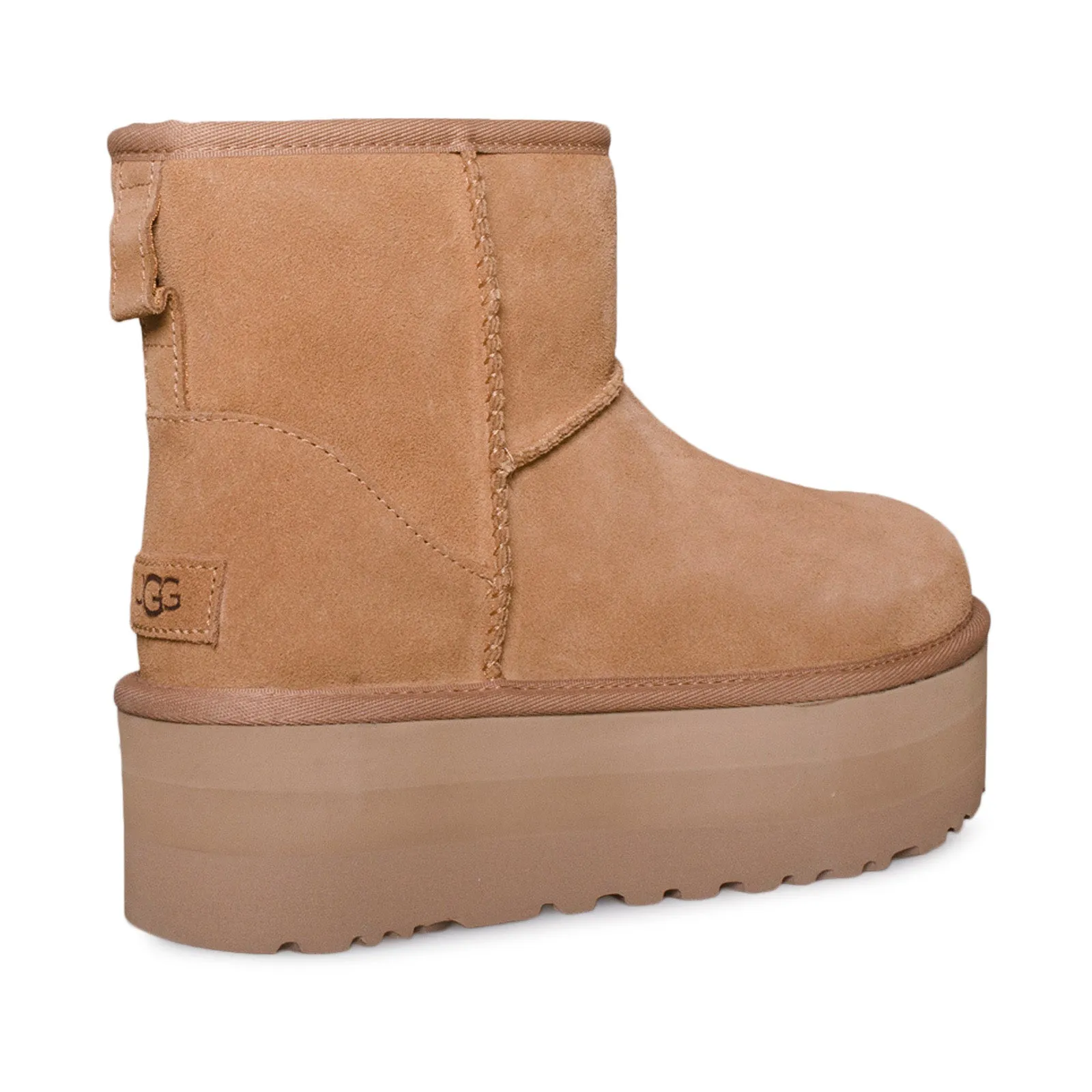 UGG Classic Mini Platform Chestnut Boots - Women's