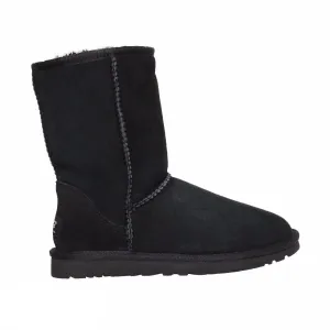 UGG Classic Short Black Boots - Women's