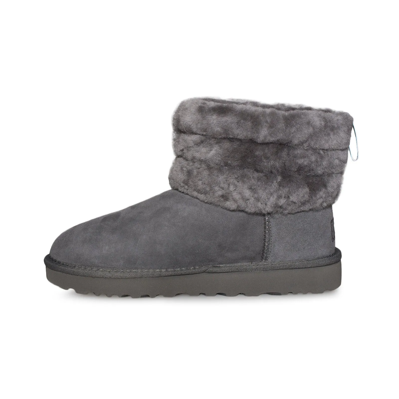 UGG Fluff Mini Quilted Charcoal boots - Women's