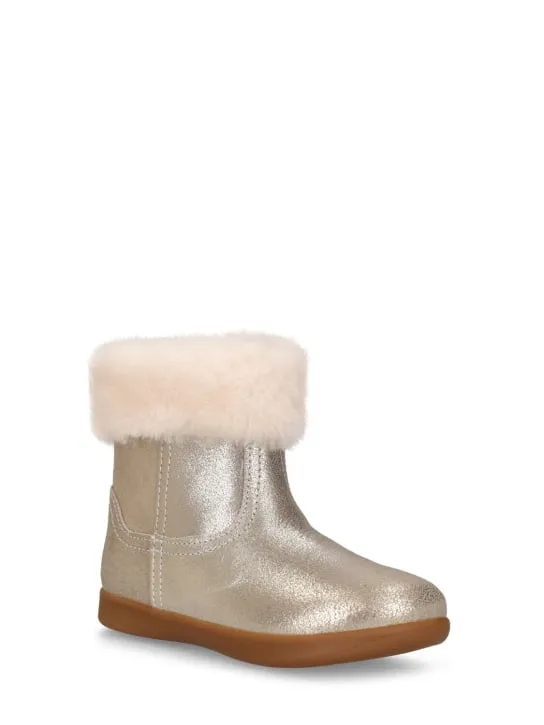 Ugg   Jorie II Metallic shearling boots 