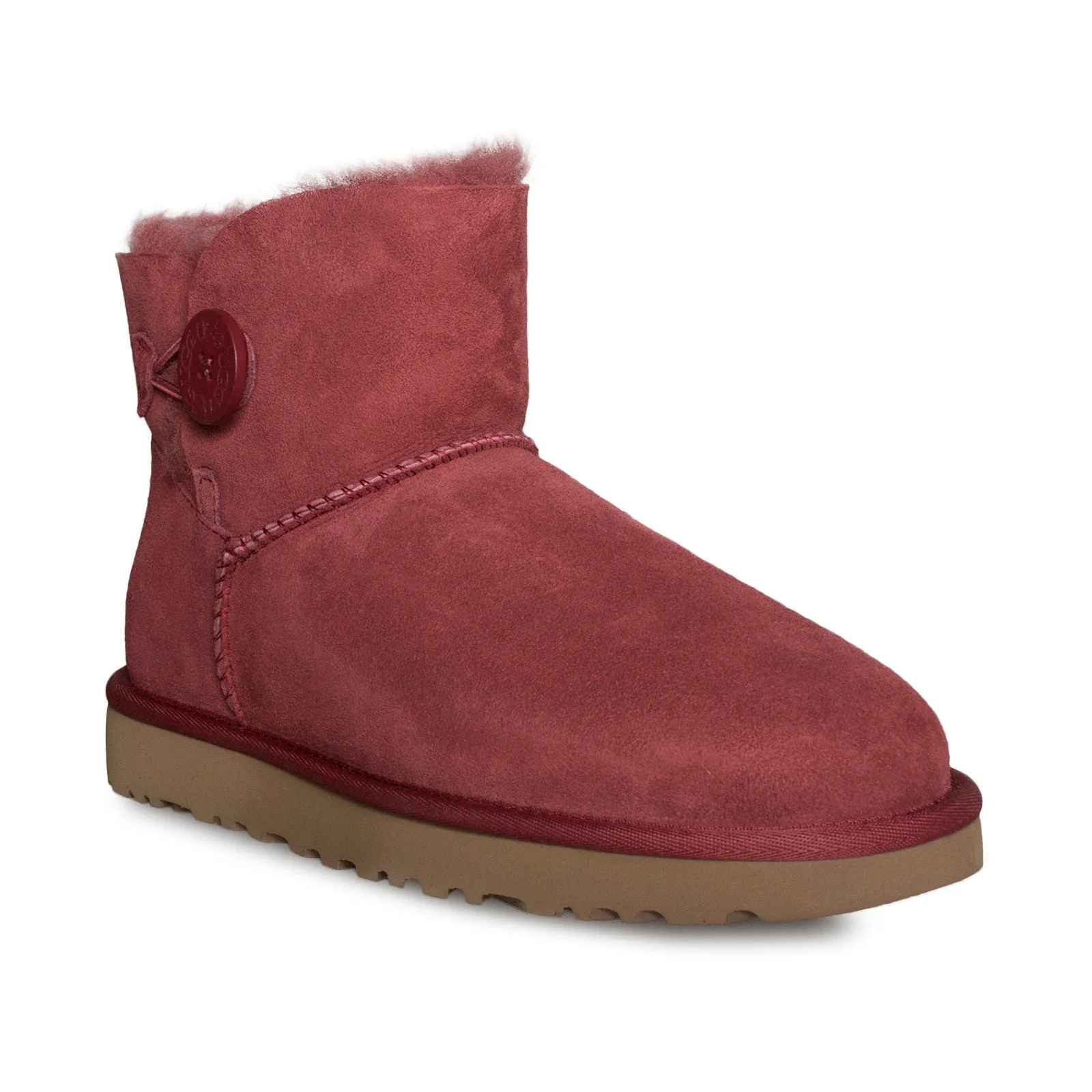 UGG Mini Bailey Button II Redwood Boots - Women's