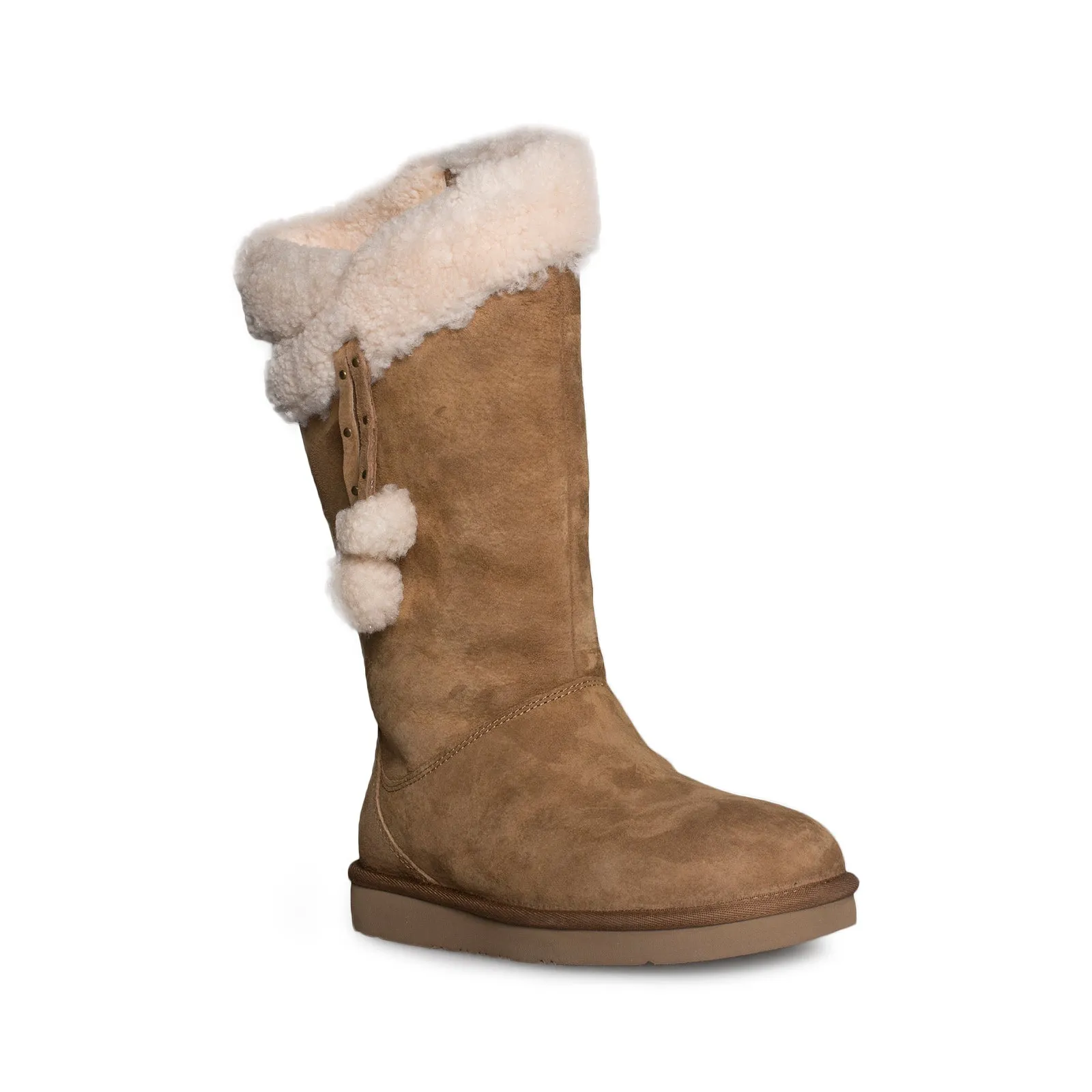 UGG Plumdale Cuff Chestnut Boots - Women's