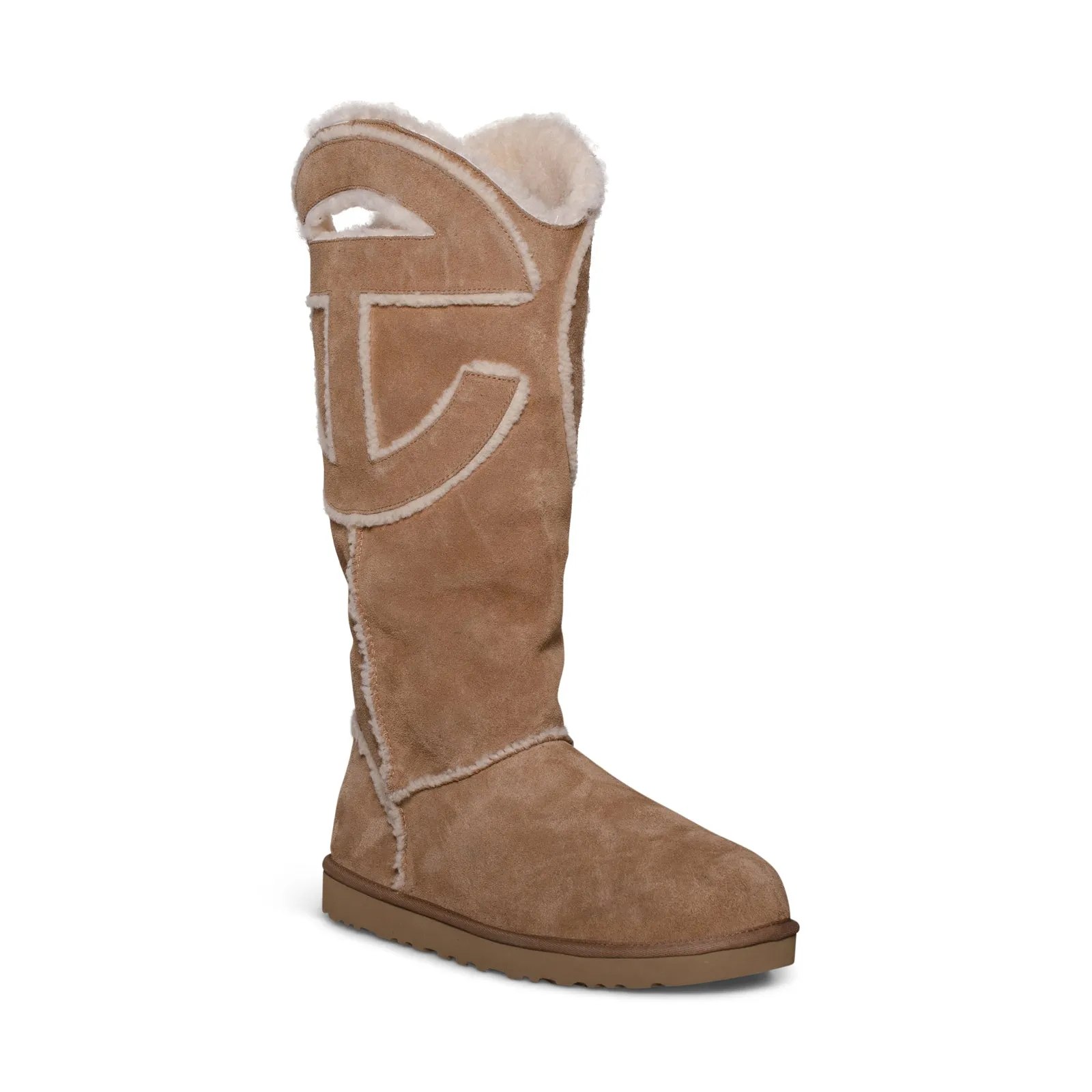 UGG X Telfar Logo Tall Chestnut Boots - All Gender