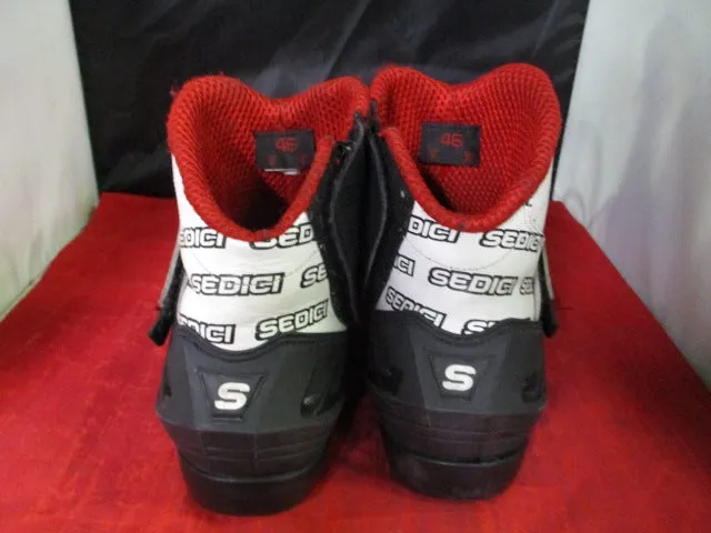 Used Sedici Motorcycle Boots Size 46