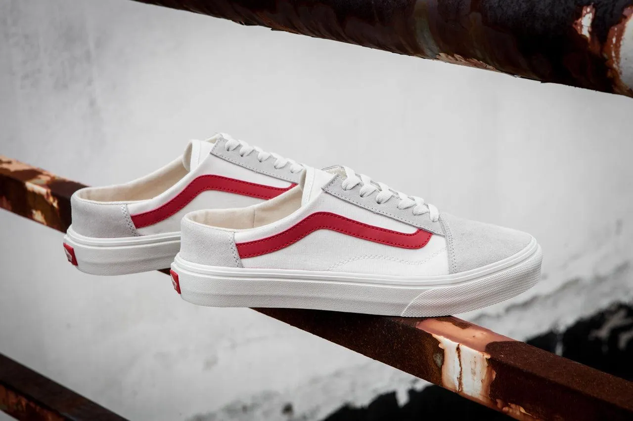 Vans Old Skool Mule 36-447 Cream and Red