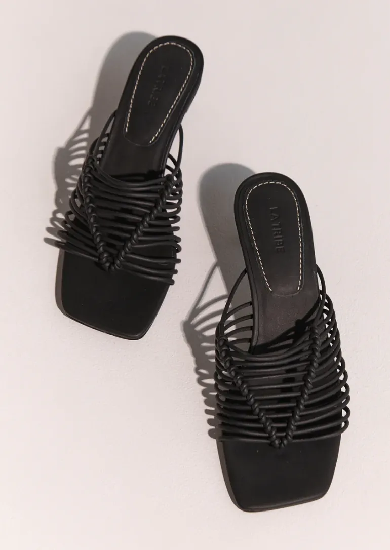 Vivi Mule Black