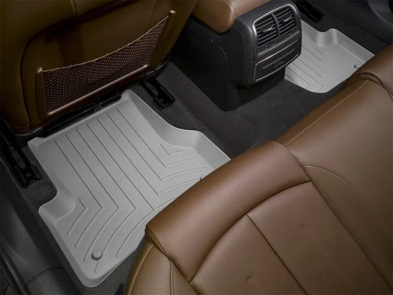 WeatherTech 02-08 Audi A4/S4/RS4 Rear FloorLiner - Grey